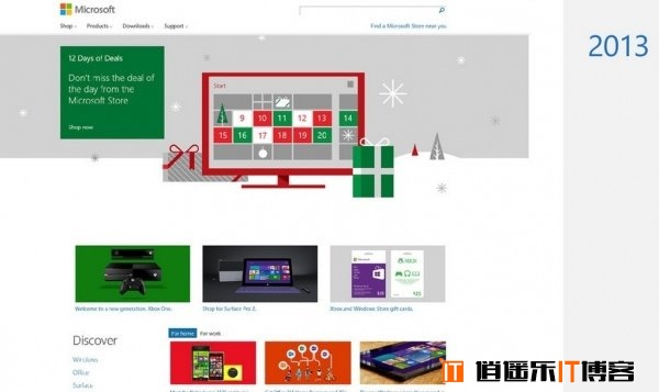 [图文]微软公司官网主页面20年变化