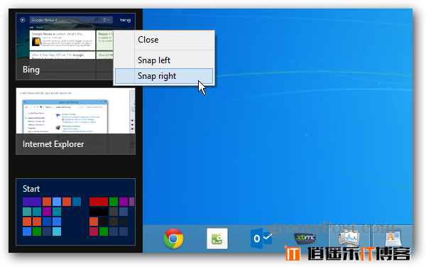 窗口甩到一边 新版Chrome OS引入了Windows 8中的Snap模式