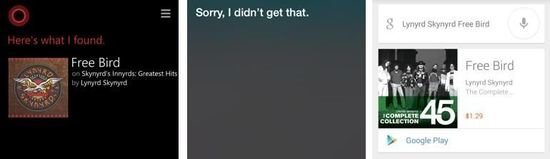 【图文评测】谁更牛：Cortana、Siri和Google Now横向对比