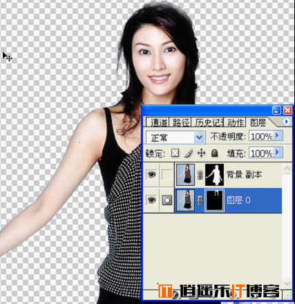 photoshop 通道抠图