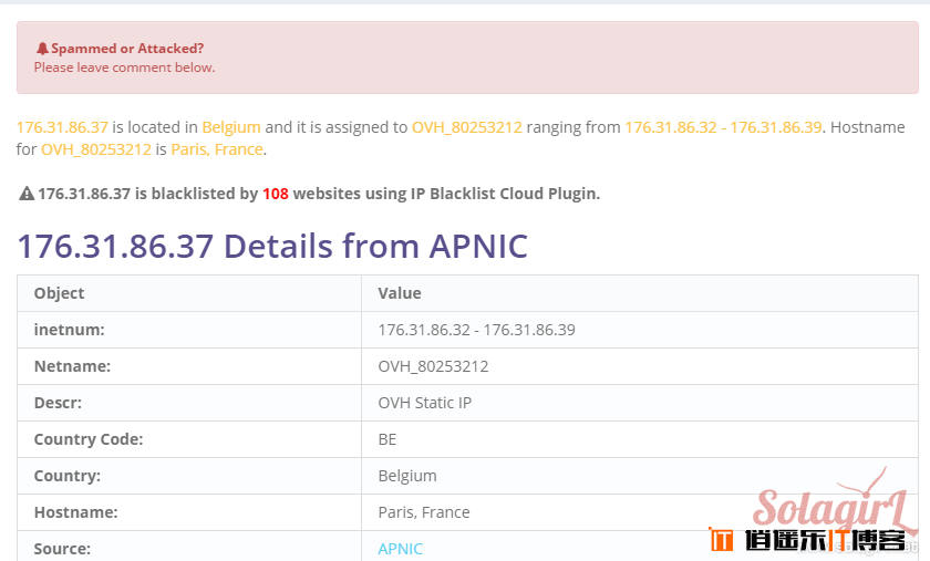 wordpress IP黑名单插件：IP Blacklist Cloud屏蔽攻击者IP让网站更安全