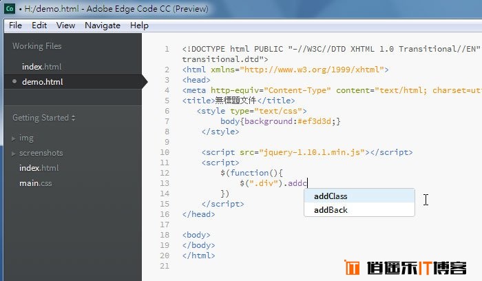 【网页前端开发必备】Adobe全新代码编辑器Adobe Edge Code CC Preview免费下载