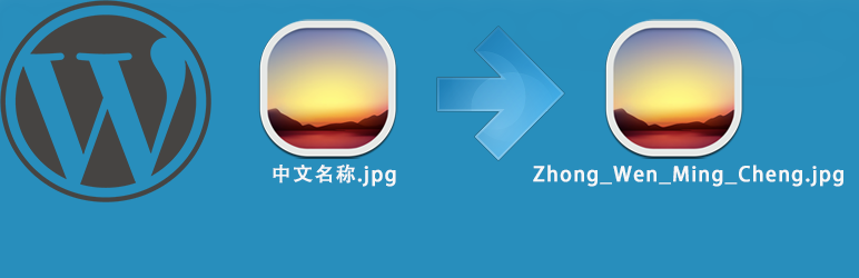 WordPress附件的中文名称自动改拼音名称插件:Coolwp Pinyin Attachment Name免费下载