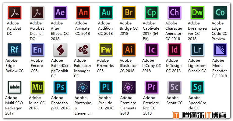 嬴政天下 Adobe CC Family 2018（CC 2018） v8.X 大师版 特别版 最新免费下载地址