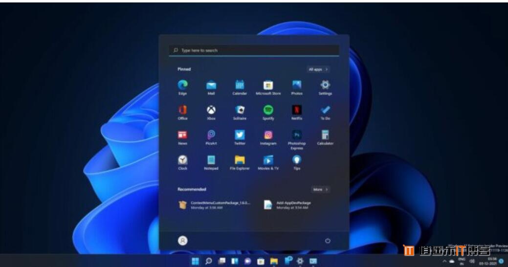 Win11 预览版全新“开始”菜单三种布局上手体验