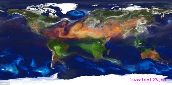 超级计算机建模地球大气层 提高天气预报精度