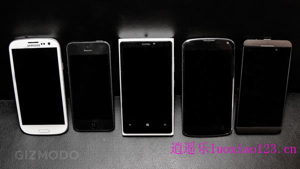 iPhone5/Lumia920/GS3/Nexus4/Z10拍照比拼