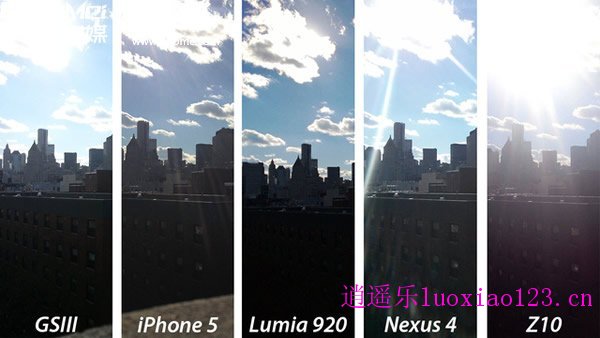 iPhone5/Lumia920/GS3/Nexus4/Z10拍照比拼