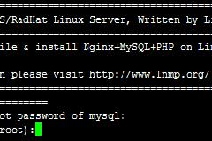LNMP一键安装包详细安装教程