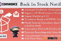 WooCommerce商品库存到货邮件订阅通知插件：Back In Stock Notifier逍遥乐汉化中文版