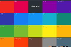 选择你喜爱的颜色，在线生成Google  Material Design 风格配色建议