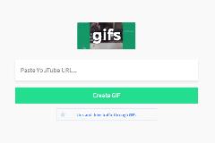 Gifs.com 轻松将 YouTube 影片转为 Gif 动态图片，可产生链结用于 Facebook 涂鸦墙